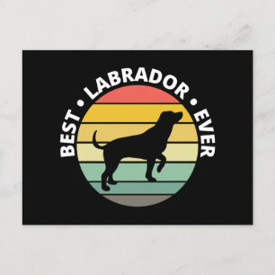 Best English Labrador Labrador Retriever Retriever Feiertagspostkarte