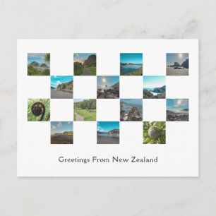 Best Family Holiday Schachbrett Foto Gallery Postkarte