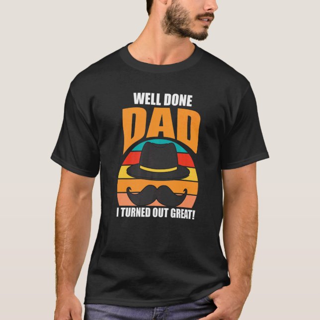 Best Father Daddy Vater T-Shirt (Vorderseite)