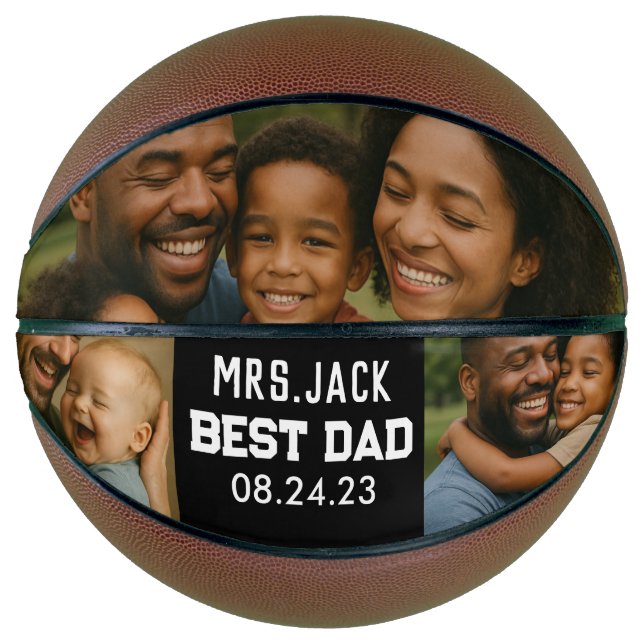 Best Father Ever Basketball – Personalized Father (Vorderseite)