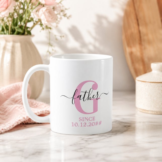 Best Father Monogram | Personalisierter Vatertag Kaffeetasse (Best Father Monogram | Personalized Father's Day Coffee Mug
)
