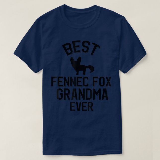Best Fennec Fo Grandma Ever  T-Shirt (Design vorne)