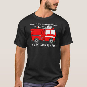 Best Fire LKW Art for Women Mama Fire Truck Firewa T-Shirt