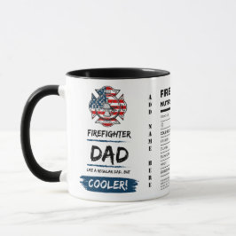 BEST FIREFIGHTER GIFTS FÜR VATER RTIREMENT GEBURTS TASSE