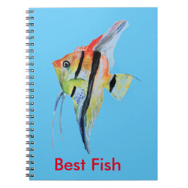 Best Fish Foto Notebook Notizblock