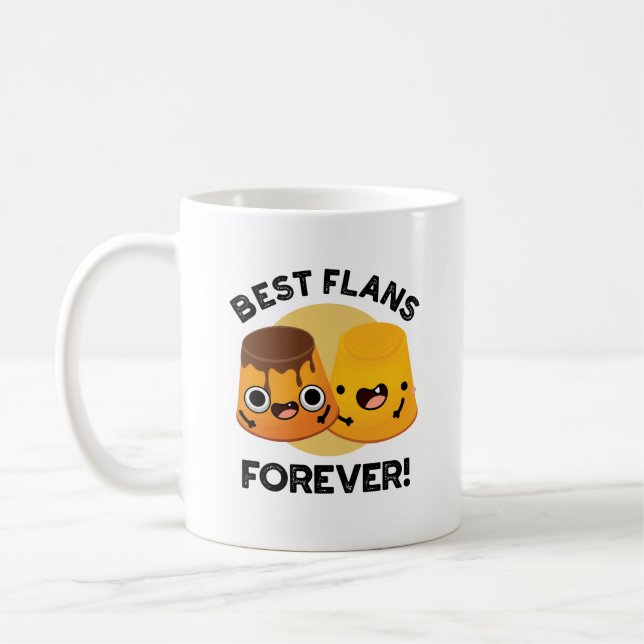Best Flans Forever Funny Friend Pub Kaffeetasse (Links)