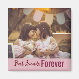 Best Frends Forever Girly Niedliches Foto Magnet