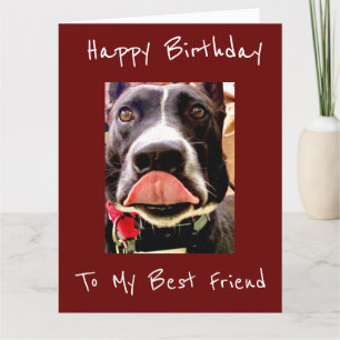 **BEST FREUND** GEBURTSTAG WISHER CARD KARTE