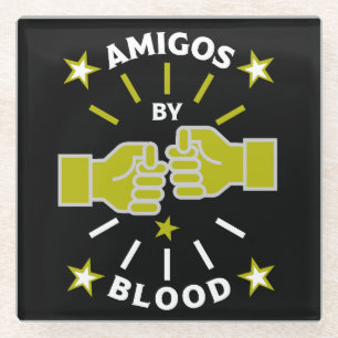 Best Friend Amigos Glasuntersetzer