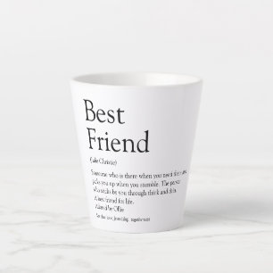 Best Friend BESTE FREUNDIN - Definition Spaß Milchtasse