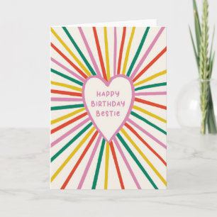 Best Friend Birthday Card Karte