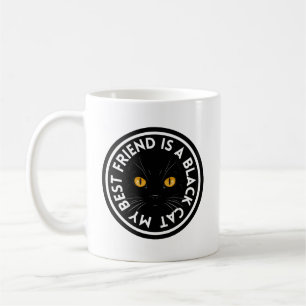 Best Friend Black Cat Kaffeetasse