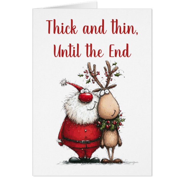 Best Friend Christmas Card (Vorne)