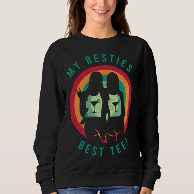 Best Friend Clothing For Friendship Day Sweatshirt (Vorderseite)
