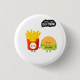 Best Friend Cute Food Button
