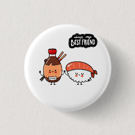 Best Friend Cute Food Button
