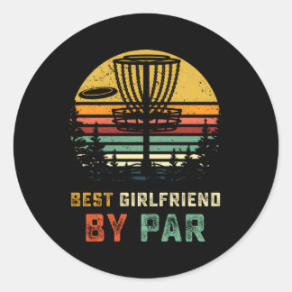 Best Friend Disk Golf Gf Frisbees Disc Golfer Golf Runder Aufkleber