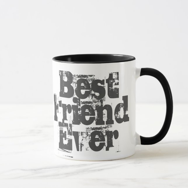 Best Friend Ever - Zwei-Tone-Kaffee-Tasse Tasse (Rechts)