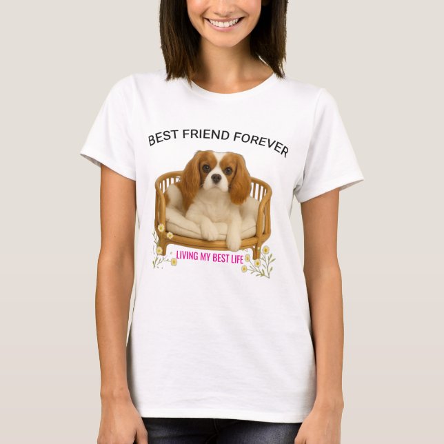 Best Friend Forever-NATIONAL DOG DAY T-Shirt (Vorderseite)