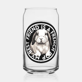 Best Friend French Love Rabbit Dosenglas