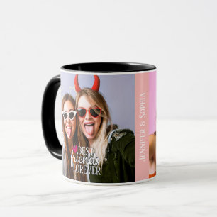 Best Friend für immer zwei Bilder Vorlage trendy Tasse