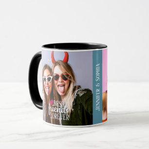Best Friend für immer zwei Bilder Vorlage trendy Tasse