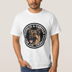 Best Friend German Shepherd T-Shirt