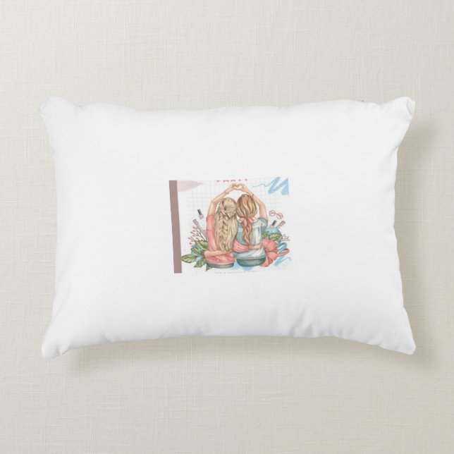 Best friend gift pillow dekokissen (Vorderseite)