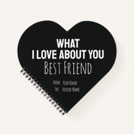 Best Friend Gifts BFF Besties Friendship Cute Cool Notizbuch
