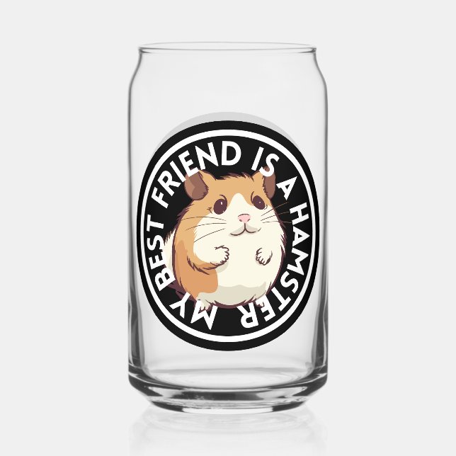 Best Friend Hamster Dosenglas (Vorderseite)