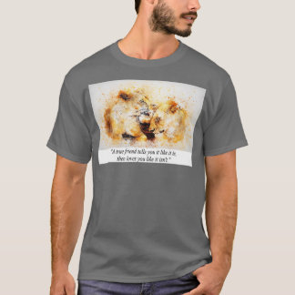 Best Friend Lions-Quote T-Shirt