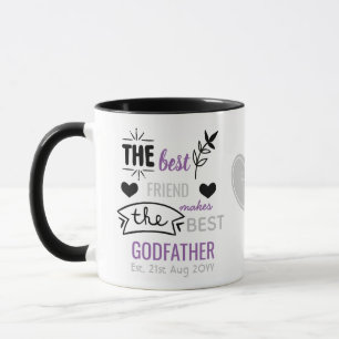 Best Friend macht Godvater Christening Taufe Tasse