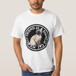 Best Friend Siamese Cat T-Shirt
