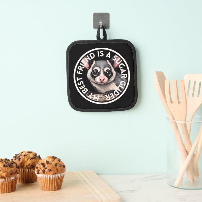 Best Friend Sugar Glider Topflappen (Insitu (Hängend))