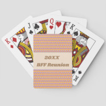 Best Friend Wiedersehen Blue Peach Polka Dot BESTE