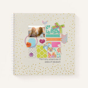 Best Friends Adventures Scrapbook Keepake Journal Notizbuch