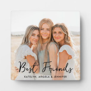 Best Friends BESTE FREUNDIN Besties Trendy Friends Fotoplatte