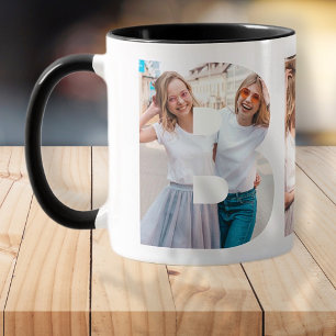 Best Friends BESTE FREUNDIN Einfaches, modernes Fo Tasse