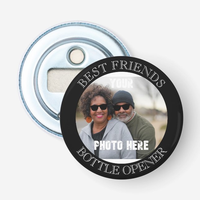 Best Friends Bottle Opener (Personalisiert) Flaschenöffner (Vorderseite)