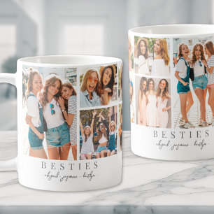 Best Friends Chic Minimalistisch BESTE FREUNDIN Fo Kaffeetasse