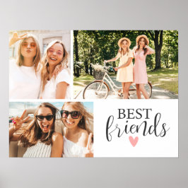 Best Friends Chic Script-Foto Poster