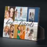 Best Friends Custom Foto Niedlich 6 FotoCollage Fotoplatte<br><div class="desc">Best Friends Custom Foto Niedlich 6 FotoCollage</div>