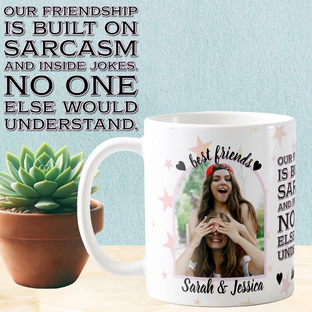 Best Friends Custom Foto Tasse (Von Creator hochgeladen)