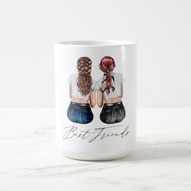 Best Friends Custom Tasse (Mittel)