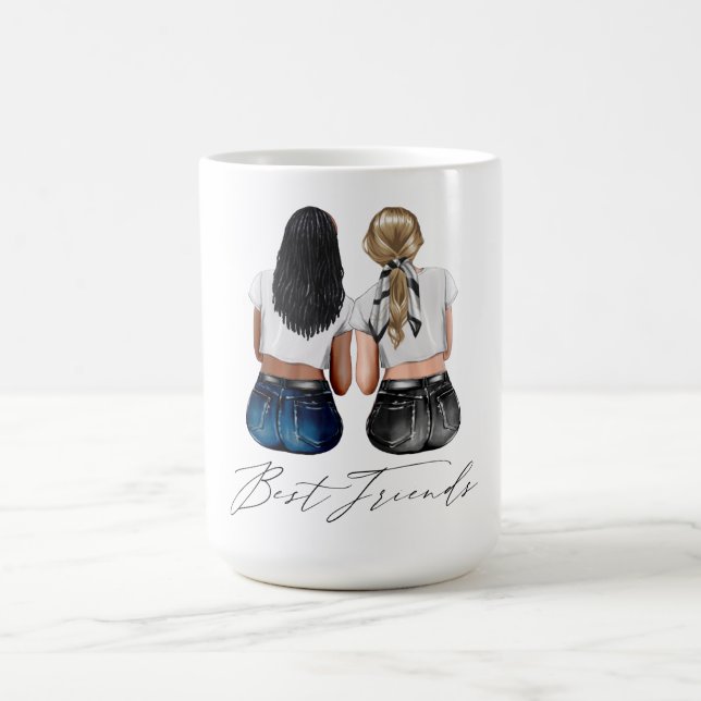 Best Friends Custom Tasse (Mittel)