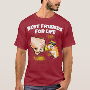 Best Friends for Life Hamster Fistbump Mama T-Shirt
