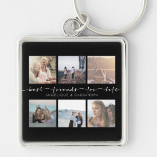 Best Friends for Life Typografy Instagram Fotos Schlüsselanhänger