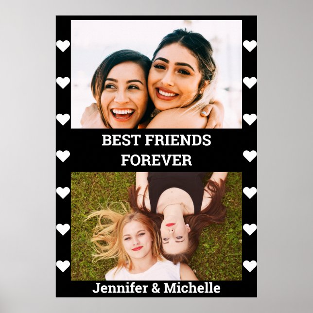 Best Friends Forever 2 Benutzerdefiniertes Foto un Poster (Vorne)