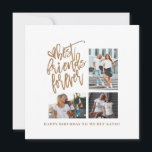 Best Friends Forever 3 Foto Script Glückwunsch Geb<br><div class="desc">Senden Sie Ihren besten Freund Glückwunsch Geburtstag mit Dieses stilvolle Gold-Skript Best Friends Forever Design und Ihre drei Lieblings-Fotos auf einem weißen Hintergrund. Tauschen Sie Ihre Fotos einfach mit den Vorlagenmustern aus,  und personalisieren Sie sie mit Ihrem Gruß unten auf der Vorderseite und auf der anderen Seite.</div>