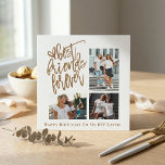 Best Friends Forever 3 Foto Script Glückwunsch Geb<br><div class="desc">Senden Sie Ihren besten Freund Glückwunsch Geburtstag mit Dieses stilvolle Gold-Skript Best Friends Forever Design und Ihre drei Lieblings-Fotos auf einem weißen Hintergrund. Tauschen Sie Ihre Fotos einfach mit den Vorlagenmustern aus,  und personalisieren Sie sie mit Ihrem Gruß unten auf der Vorderseite und auf der anderen Seite.</div>